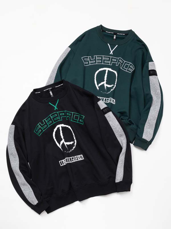 【14300円→30%OFF】PACE クルーネックスウェット◆DRAWING PACE SWEAT PULLOVER◆SY32 by SWEET YEARS エスワイサーティトゥバイスウィー..