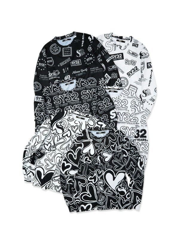 樂天商城 - 【12100円→10%OFF】グラフィックパターン ロングスリーブTシャツ◆NEW GRAPHIC PATTERN L/S TEE◆SY32 by SWEET YEARS エスワイサーティトゥバイスウィートイヤーズ [15508]