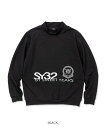 モックネックシャツ 長袖 ストレッチ GOLF 男性 M/L/XL ◆MODAL MOCK NECK SHIRTS◆ SY32 by SWEET YEARS GOLF(4)