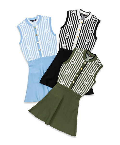 サマーニットワンピース[WOMEN'S]◆SUMMER KNIT ONE-PIECE DRESS｜WOMEN'S◆SY32 by SWEET YEARS GOLF[SY..