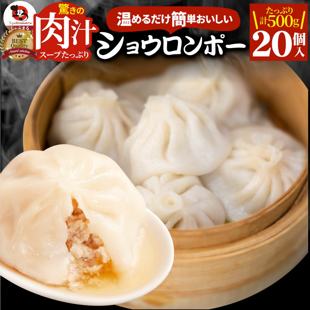 小籠包ショーロンポー中華20個入り500g点心中華料理惣菜温めるだけレンジ冷凍惣菜お弁当あす楽業務用温めるだけレンチン冷食送料無料