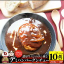 デミハンバーグシチュー 220g×10食セット ハンバーグ 肉 牛肉 母の日 父の日 新生活 ギフト 食品 お祝い デミグラスソース 温めるだけ レンジ 冷凍 惣菜 プレゼント 送料無料 祝い 記念 通販 グルメ 誕生日 内祝