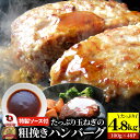 ハンバーグ 特製ソース付き 肉と玉ねぎの旨味たっぷり 粗挽き メガ盛り 4.8kg (100g×48個入) 冷凍 惣菜 お弁当 レンジOK 弁当 お重 行楽 行...