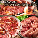 肉 牛肉 タレ漬け 牛ハラミ & 牛タン 焼肉セット 10kg(250g×40) タレ 赤身 はらみ たん 秘伝 焼肉セット 焼肉 ランキング1位 やきにく ハラミ アウトドア お家焼肉 レジャー 送料無料 バーベキュー 肉 食材 セット キャンプ キャンプ飯