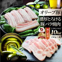 肉 オリーブ豚 バラ 焼肉用 10kg(250g×40) 贅沢 お歳暮 クリスマス ギフト 食べ物 食品 プレゼント 女性 男性 人気 お祝い ブランド プレゼ...