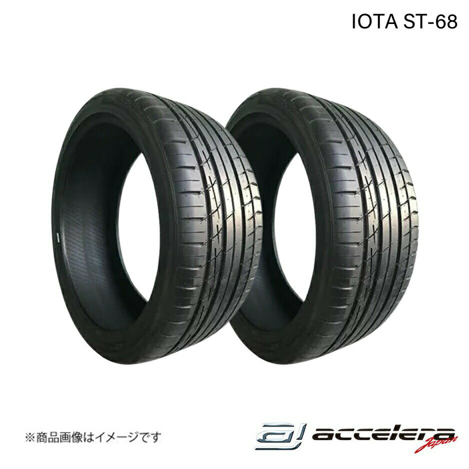 275/45ZR22 112W XL 2本セット タイヤ単品 サマータイヤ ACCELERA/アクセレラ IOTA ST-68
