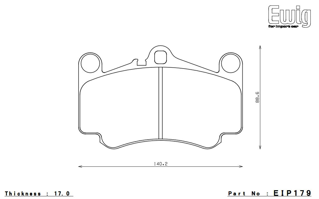ENDLESS エンドレス ブレーキパッド CC-Rg フロント PORSCHE 911(997) 3.8 CARRERA S EIP179CRG2