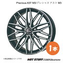 【17インチ 5H114.3 6.5J +53】 CR-V RM1/RM4 ホイール 1本 ブラックポリッシュ Precious AST M3/プレシャス アスト M3 HOT STUFF/ホットスタッフ(2)