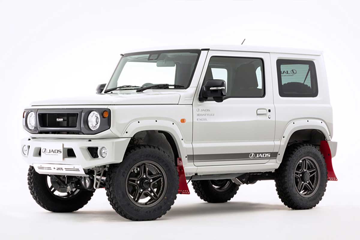 JAOS フェンダーガーニッシュ type-X 未塗装品 ジムニー JB64系 18.07〜25.10 JAOS/ジャオス 品番:B135513NP 3