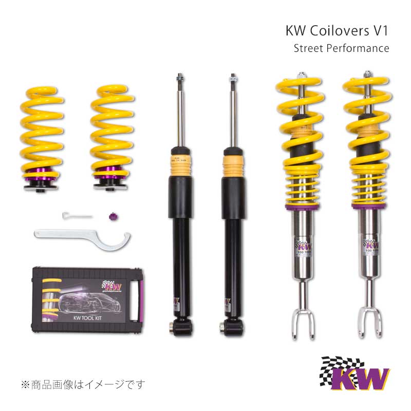 V1 BMW M5 E60/E61(M560/M5/M6) 05/07- ステーションワゴン キャンセラーなし 許容耐荷重Front-1090 減衰力調整固定 ダウン量Front15-40 ダウン量Rear15-35 KW
