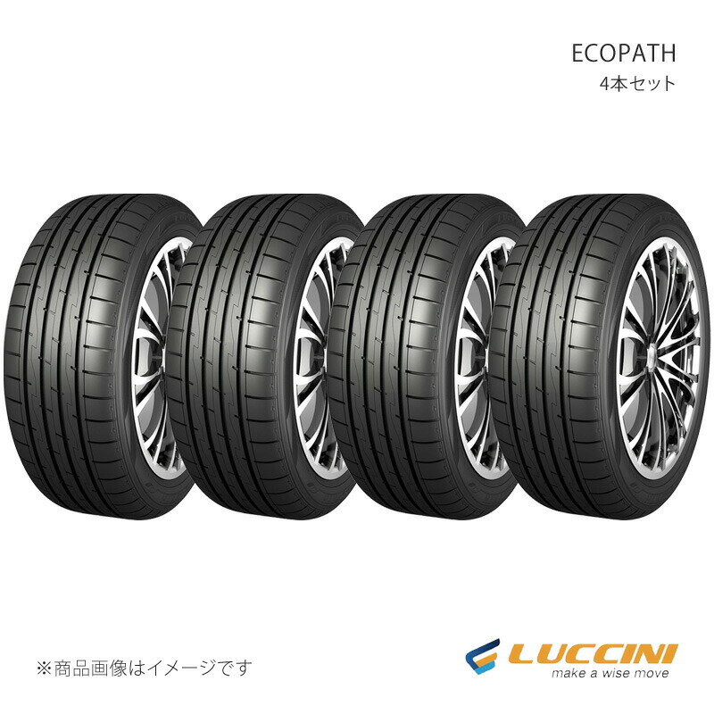 16 inches - 165/50R16 75V 4本 タイヤ単品 ECOPATH/エコパス(低燃費タイヤ) 165 50 15 LUCCINI ルッチーニ J8205