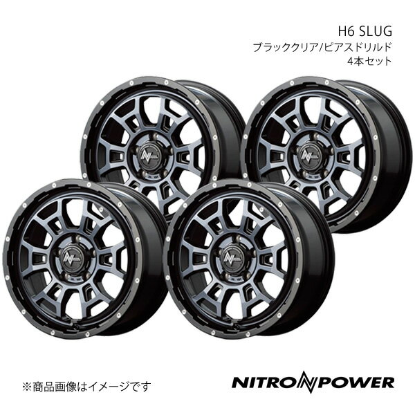 【17インチ 5H114.3 7.0J +42】アルミホイール4本セット レガシィアウトバック BT5 NITRO POWER/H6 SLU..
