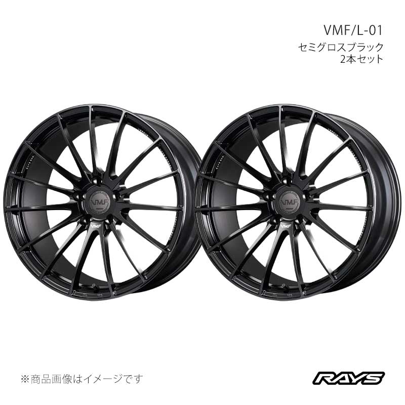【20インチ 5H112 8.5J +38】アルミホイール2本セット ベルサスモードフォージド L-01 SG RAYS/レイズ 品番:12970853820SG×2