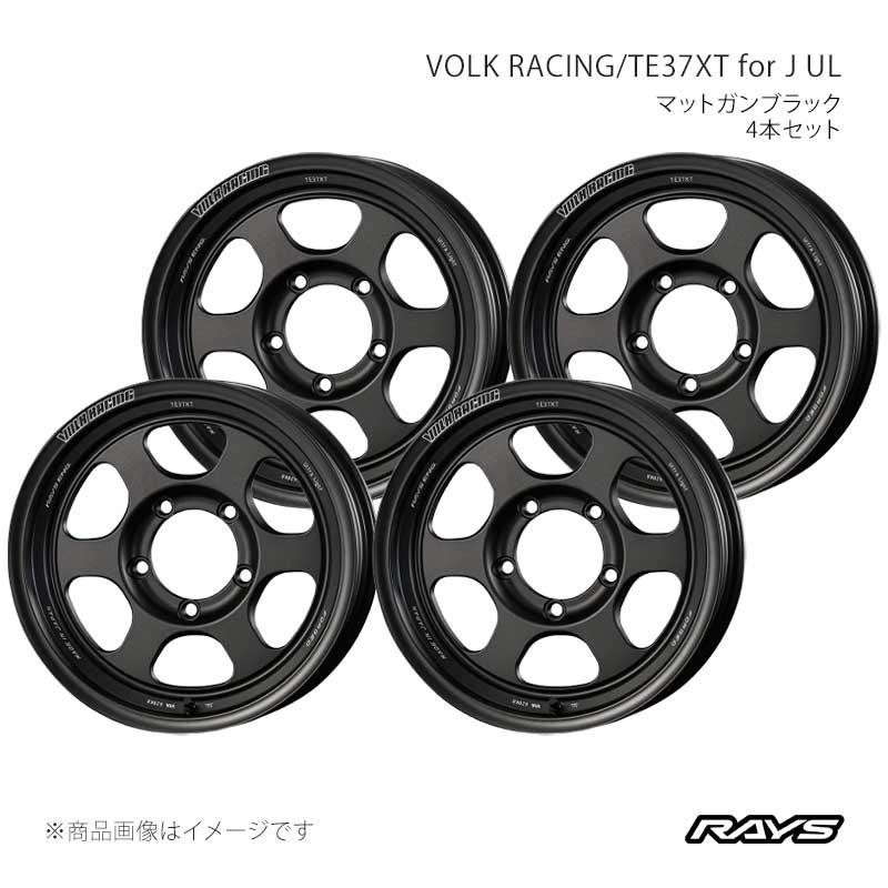 【16インチ 5H139.7 5.5J +19】アルミホイール4本セット ボルクレーシング TE37XT for J UL MT RAYS/レイズ 品番:06466551915MT×4