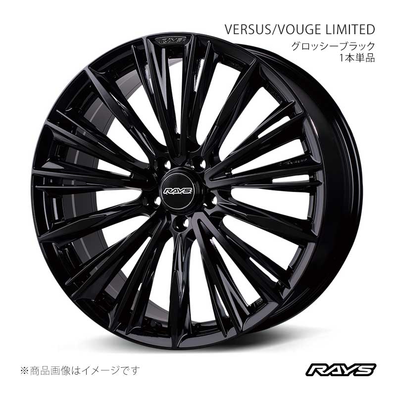 【20インチ 5H112 8.5J +38】アルミホイール1本単品 ベルサス ヴォウジェリミテッド GX RAYS/レイズ 品番:11950853820GX