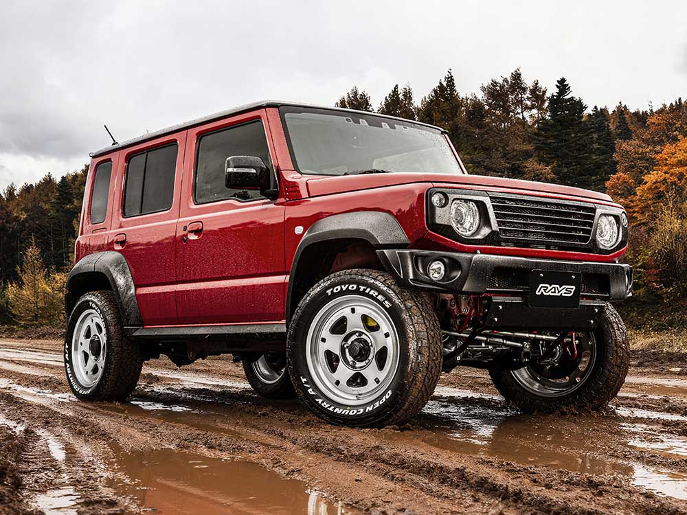 【18インチ 6H139.7 8.5J +49】アルミホイール1本単品 エーラップ A-LAP-05X BT RAYS/レイズ 品番:10128854916BT