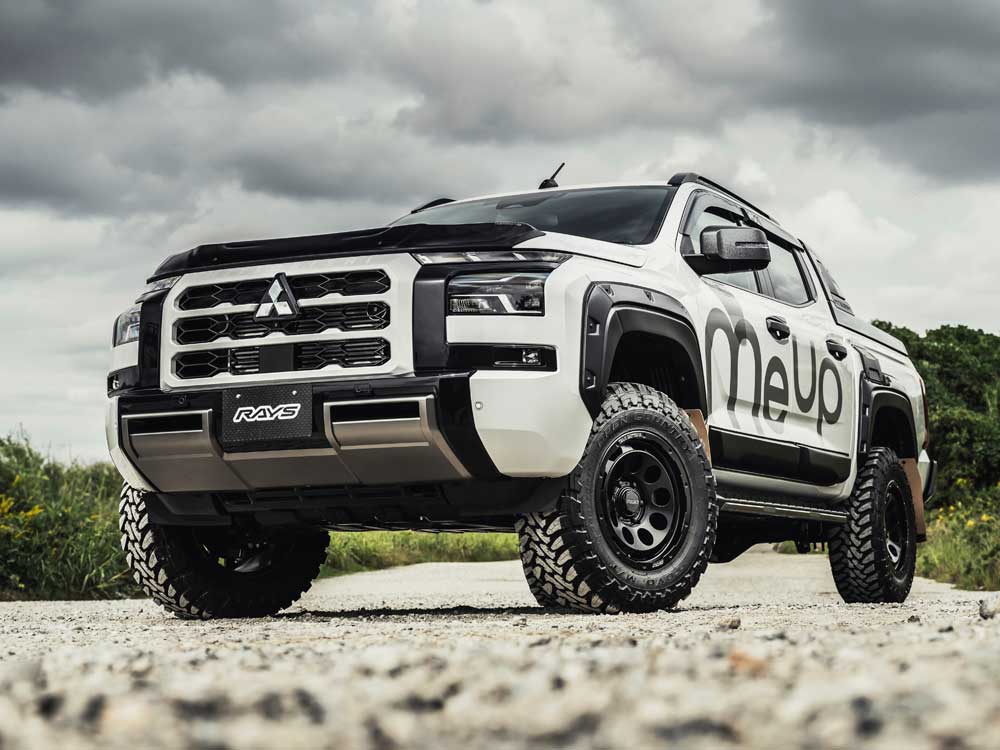 【17インチ 6H139.7 8.5J +-10】アルミホイール1本単品 ハイラックス GUN125 チームデイトナ D9 BEL RAYS/レイズ 38257857014BEL