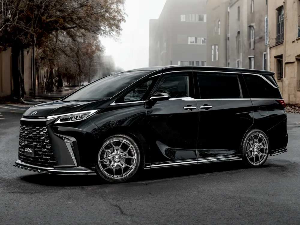 【22インチ 5H120 9J +35】ホイール4本セット F/R共用 アルファード/ヴェルファイア AAHH45W ボルクレーシング G025GC BT RAYS/レイズ 品番:06872903521BT×4