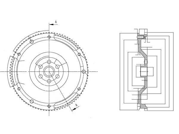 ALTO WORKS fly wheel HA36S アルトワークス RRP 軽量フライホイール for アルトワ...
