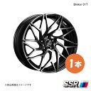 【19インチ 5H114.3 8.5J +38】ホイール 1本 クラウン ハイブリッド AWS210 アスリートS Blikker 01T SSR エスエスアール アッシュブラック(2)