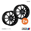 【17インチ 5H114.3 7.0J +50】ホイール 2本 オデッセイHV RC4 アブソルート・ホンダセンシングアドバンスドPKG(MC前) GTV02 SSR フラットブラック(2)
