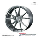 【18インチ 5H114.3 7.5J +48】アルミホイール1本 ヴェゼル RV3/RV4/RV5/RV6 F ZERO/FZ-2 ブラッシュド 0039002(2)