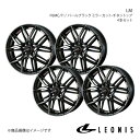 【16インチ 4H100 6.0J +42】アルミホイール4本セット デミオ DE系 LEONIS/LM PBMC/TI 0040789×4(2)