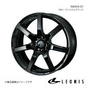 【18インチ 5H114.3 7.0J +47】アルミホイール1本 アコードツアラー CW1/CW2 TYPE-S除く LEONIS/NAVIA 07 PBK(プレミアムブラック) 0039576