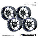 【18インチ 5H114.3 7.5J +45】アルミホイール4本セット デュアリス J10 WedsSport/SA-10R BLC 0072629×4(2)