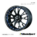 【18インチ 5H100 7.5J +45】アルミホイール1本 インプレッサ GH系 WedsSport/SA-20R BLC2 0072738(2)