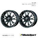 【16インチ 4H100 5.0J +45】アルミホイール2本セット デイズ B4#W WedsSport/SA-20R WBC 0072719(2)