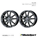 【16インチ 4H100 5.0J +45】アルミホイール2本セット ミラトコット LA550系 WedsSport/SA-25R PSB 0073690×2(2)