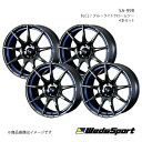 【18インチ 5H114.3 7.5J +45】アルミホイール4本セット CX-3 DK系 FF WedsSport/SA-99R BLC2 0073907×4(2)