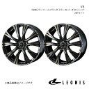 【18インチ 5H114.3 8.0J +42】アルミホイール2本セット SAI 10系 LEONIS/VR PBMC/TI 0041270(2)