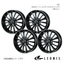 【16インチ 4H100 5.0J +45】アルミホイール4本セット N-ONE JG1/JG2 LEONIS/VT PBK/SC 0036333(2)