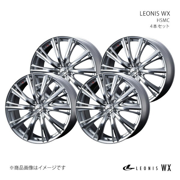 【8インチ 114.3H48 J5 +φ64】ホイール HSMC アコード CU1・2(TYPE-S除く) LEONIS 19 0033913×4