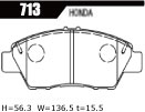 ACRE アクレ ブレーキパッド スーパーファイター フロント シャトルハイブリッド GP8 4WD 713