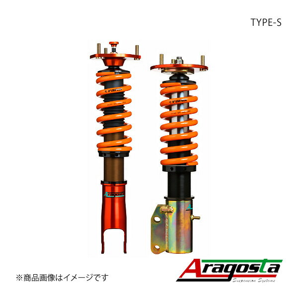 Aragosta アラゴスタ 全長調整式車高調 TYPE-S 1台分 ミレーニア TA5P 3AAA.MP05.000