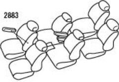 VELUCE ヴェルーチェ ERGO エルゴ シートカバー 2883 アルカンターラ(パンチング加工) ブラウン×ブラウン シエンタ NHP170G/NSP170G/NCP175G