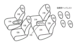 Bellezza/ベレッツァ シートカバー NV100クリッパー DR64V ナチュラル ブラック