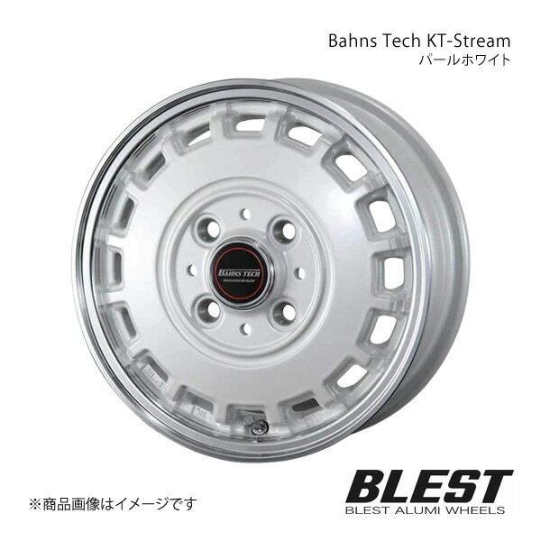 Bahns Tech KT-Stream ソニカ L405/415 アルミホイール 1本 【14×4.5J 4-100 +45 パールホワイト】