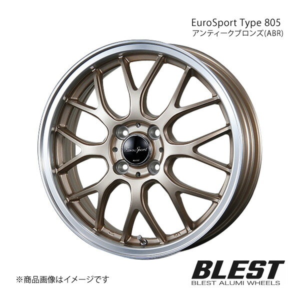 EuroSport Type 805 パッソセッテ M500系 アルミホイール 1本 【16×6.0J 4-100 +40 アンティークブロンズ(ABR)】