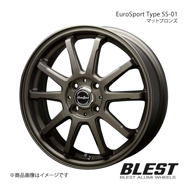 EuroSport Type SS-01 ワゴンR MH34S アルミホイール 1本 【16×5.0J 4-100 +45 マットブロンズ】