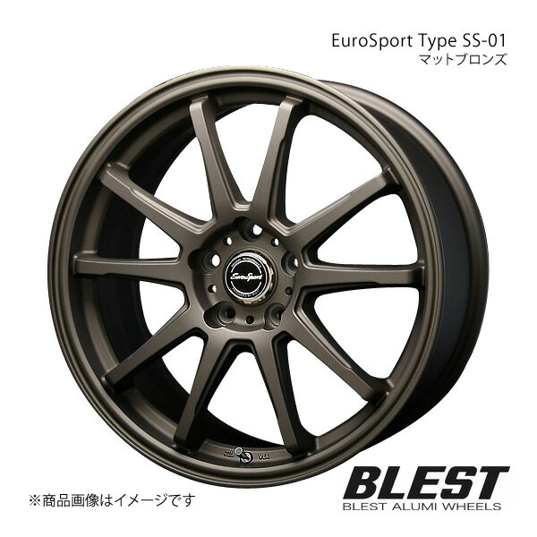 EuroSport Type SS-01 クラウン 210系 ロイヤル アルミホイール 1本 【18×8.0J 5-114.3 +35 マットブロンズ】