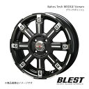 Bahns Tech WEDGE Stream MRワゴン F33S アルミホイール 1本 【15×5.0J 4-100 +45 ブラックポリッシュ】