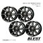 Bahns Tech WEDGE Stream アルファード 10 アルミホイール 4本セット 【16×7.0J 5-114.3 +35 ブラック..