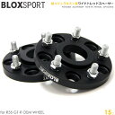 BLOX SPORT ワイドトレッドスペーサー (純正ホイール用) 15mm 5H 114.3 66.1φ 2枚セット 日産 R35 GT-R専用品