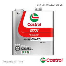 Castrol/カストロール GTX ULTRACLEAN 0W-20 3L×6本 ラッシュ オートマチック・CVT 4AT 2WD 1500cc 2006年01月～2014年10月