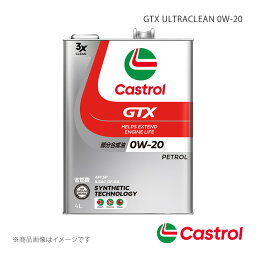 Castrol/カストロール GTX ULTRACLEAN 0W-20 4L×6本 アリオン オートマチック・CVT 2WD 2000cc 2008年01月～2021年03月