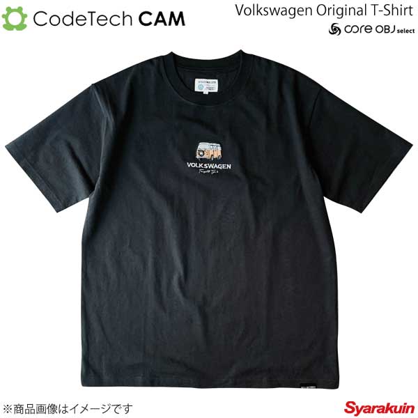 Codetech コードテック Volkswagen Original T-Shirt ダークグレー XLサイズ CO-KVW-2360D